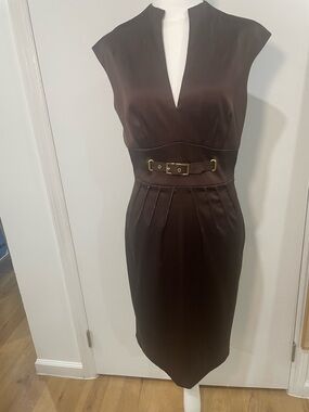 London Times brown belted